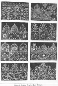 16th- and 17th-century lace designs