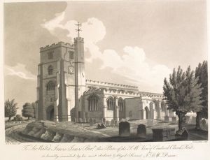 CRANBROOK (Kent): Church of St Dunstan