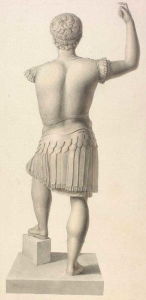 Roman bronze statue of Nero from Suffolk
