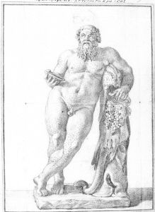 Roman statue of a Silenus