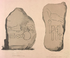 Pictish carved stones from Scotland