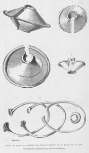 Bronze Age gold ornaments from Ireland
