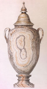 Alabaster vase from Rome