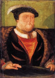 Henry VIII (pale green background)